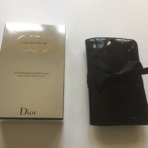 Diorshow Backstage Hero Eye Kit/Black Patent Wrap Case Only/RARE & COLLECTIBLE!